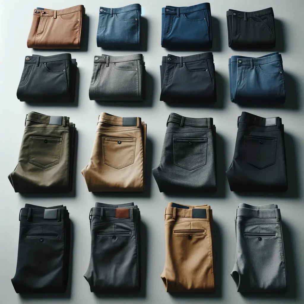 Collection of pants