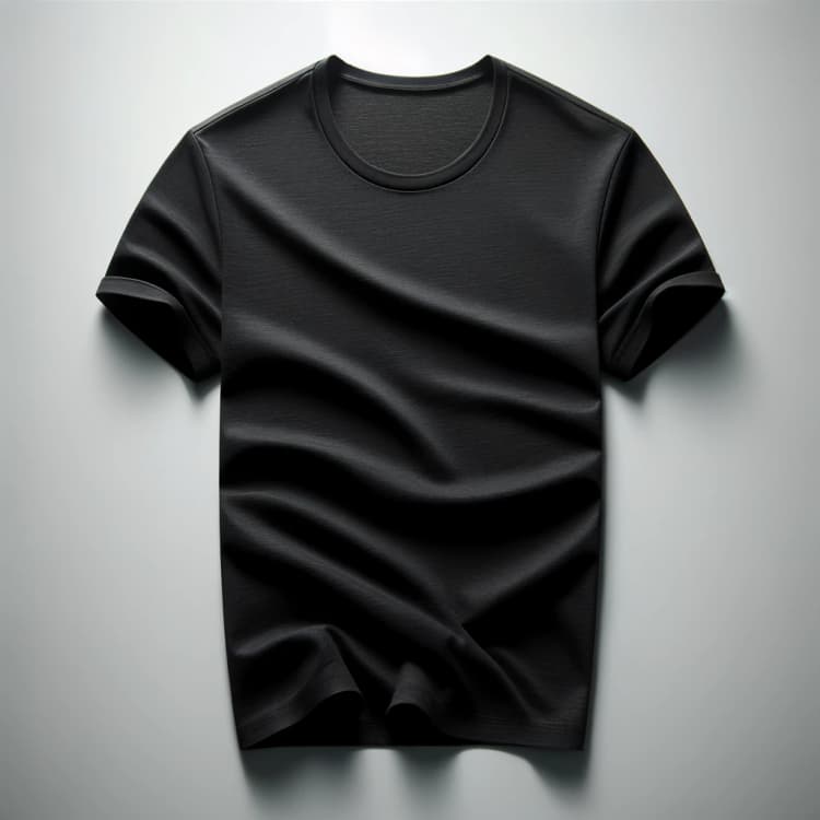 Solid Black T-shirt