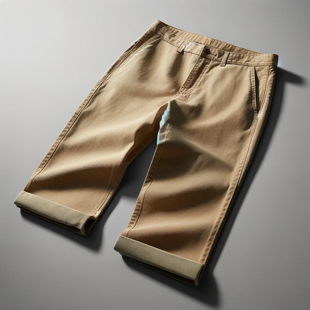 Solid Khaki Pants