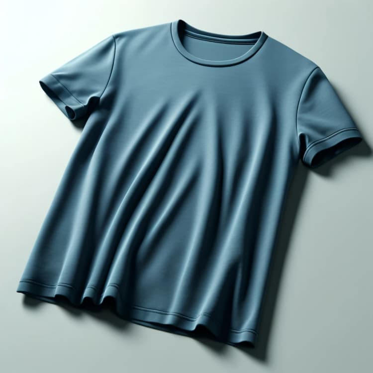 Solid Blue T-shirt